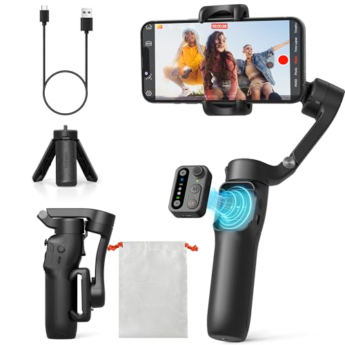 hohem V3 スマホ用ジンバル 3軸ポータブルスタビライザー Amazon.co.jp: hohem V3 ジンバル,スマートフォン用ジンバル